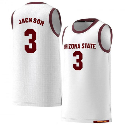 NCAAB Marreon Jackson Arizona State Sun Devils 3 Jersey