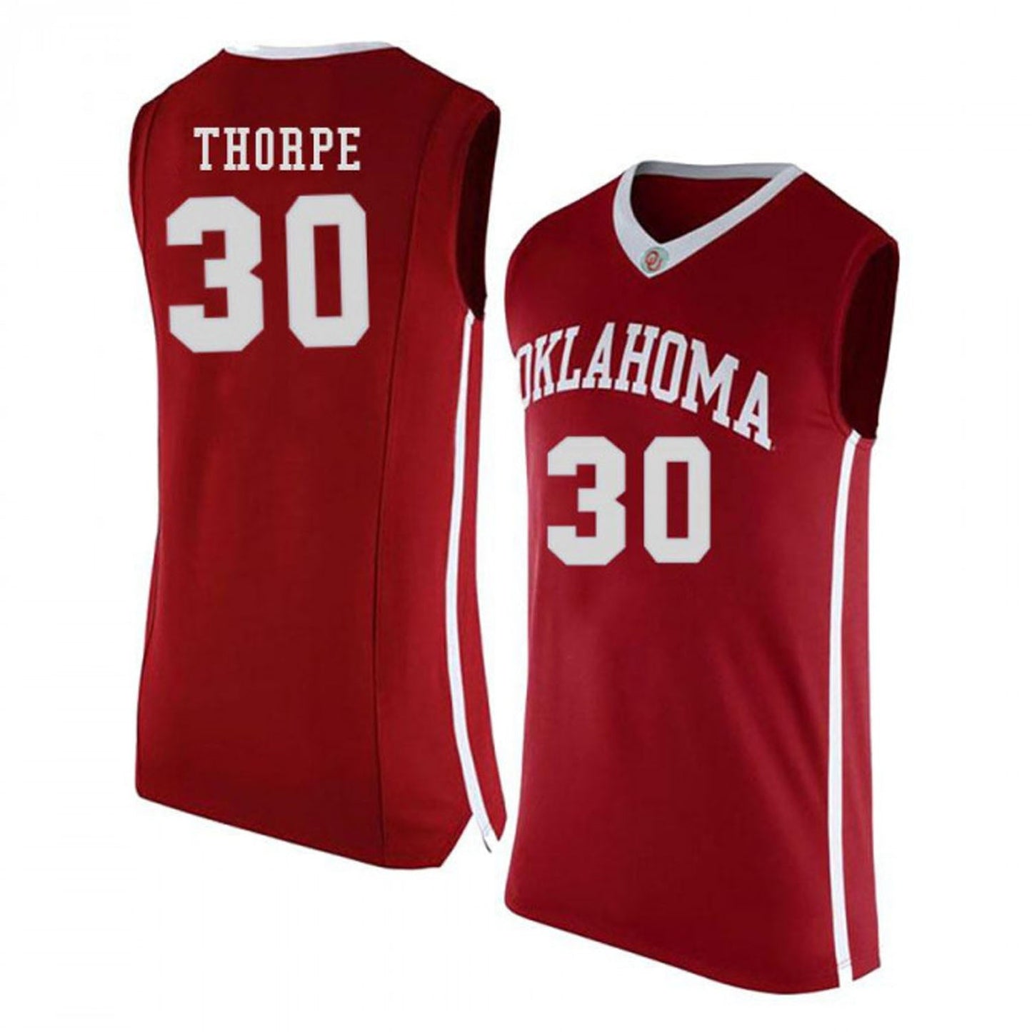 NCAAB Marshall Thorpe Oklahoma Sooners 30 Jersey