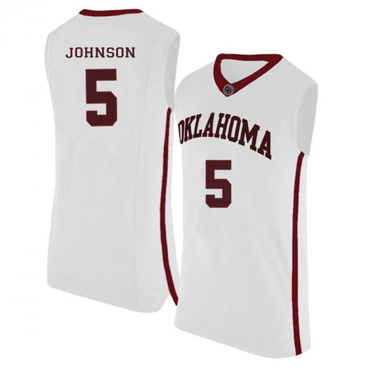 NCAAB Marvin Johnson Oklahoma Sooners 5 Jersey