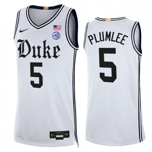 NCAAB Mason Plumlee Duke Blue Devils 5 Jersey