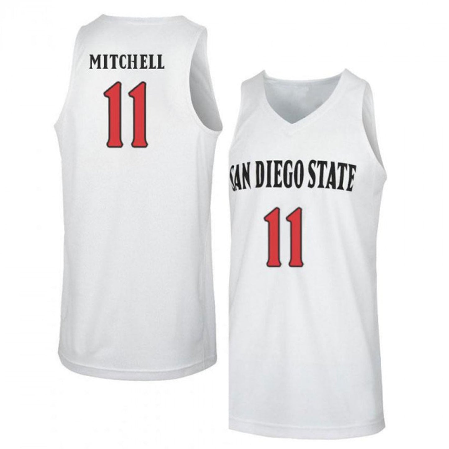 NCAAB Matt Mitchell San Diego State Aztecs 11 Jersey