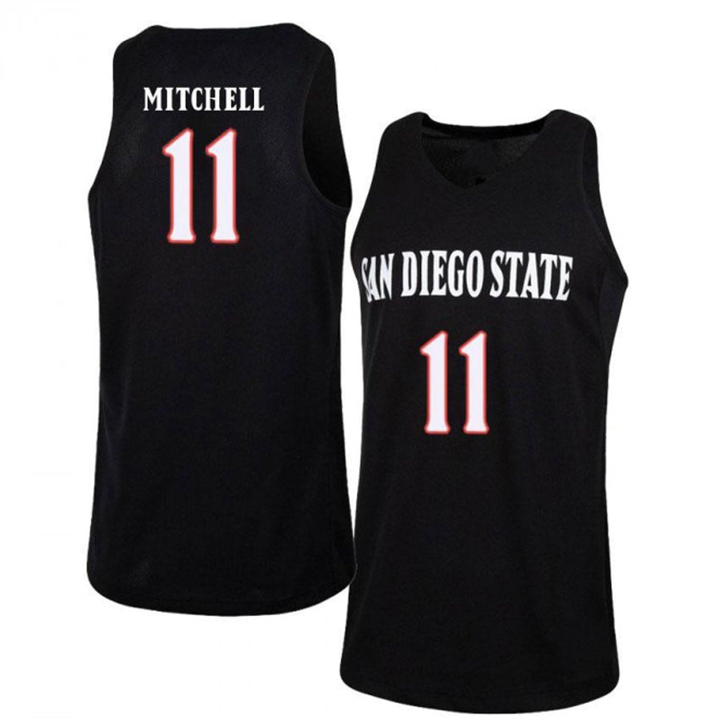 NCAAB Matt Mitchell San Diego State Aztecs 11 Jersey
