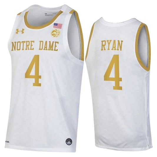 NCAAB Matt Ryan Notre Dame Fighting Irish 4 Jersey