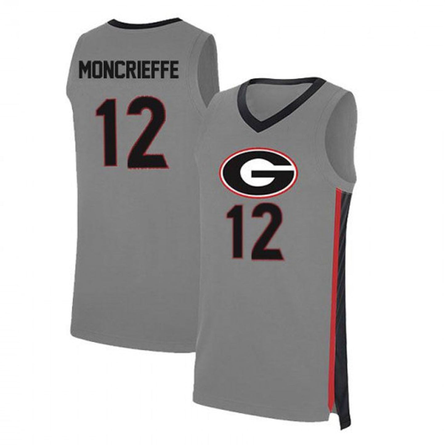 NCAAB Matthew-Alexander Moncrieffe Georgia Bulldogs 12 Jersey