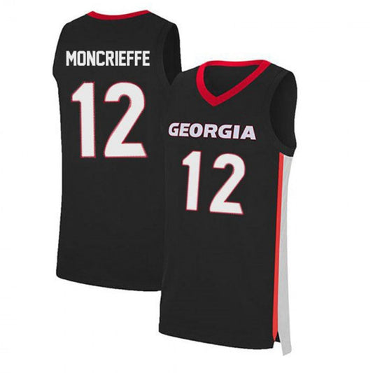 NCAAB Matthew-Alexander Moncrieffe Georgia Bulldogs 12 Jersey