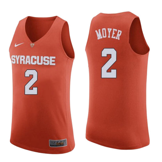 NCAAB Matthew Moyer Syracuse Orange 2 Jersey