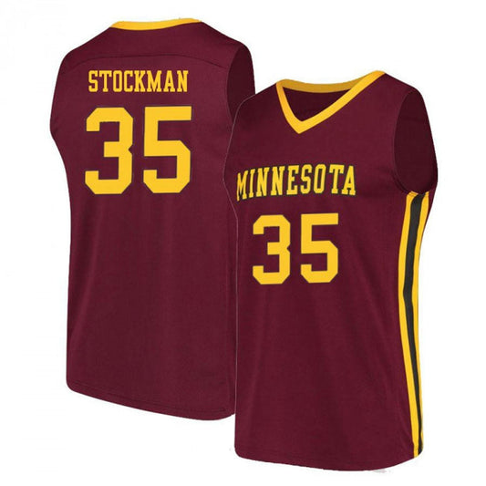 NCAAB Matz Stockman Minnesota Golden Gophers 35 Jersey