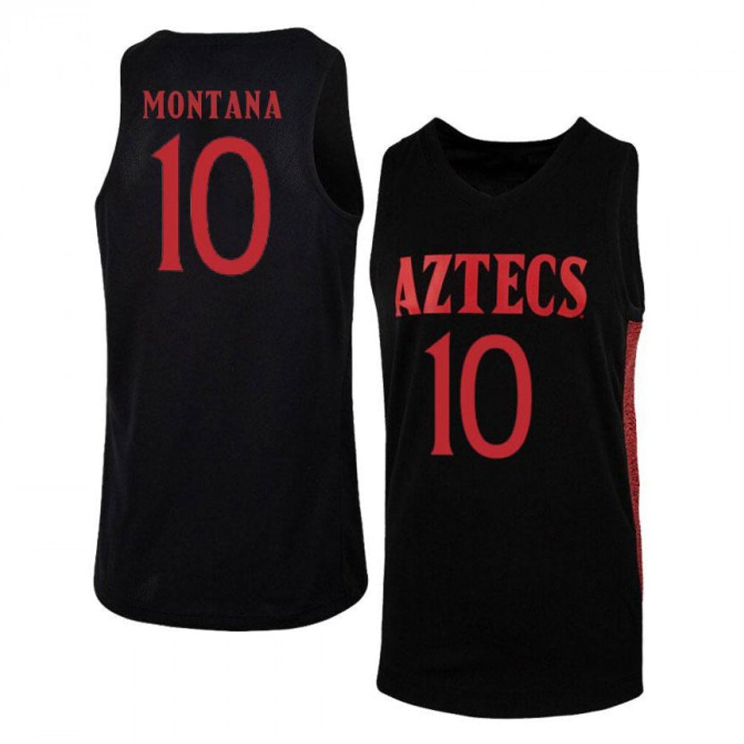 NCAAB Max Montana San Diego State Aztecs 10 Jersey