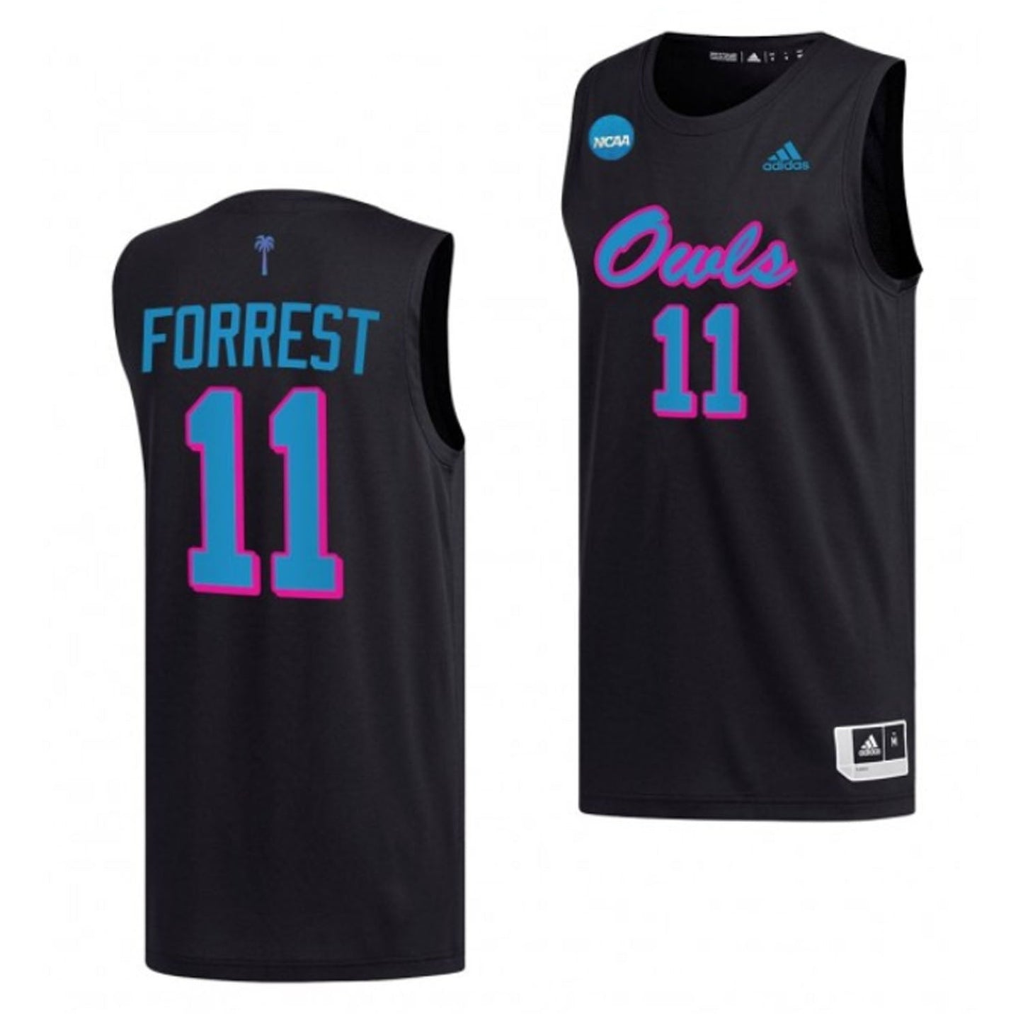 NCAAB Michael Forrest Florida Atlantic Owls 11 Jersey