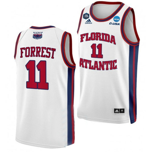 NCAAB Michael Forrest Florida Atlantic Owls 11 Jersey