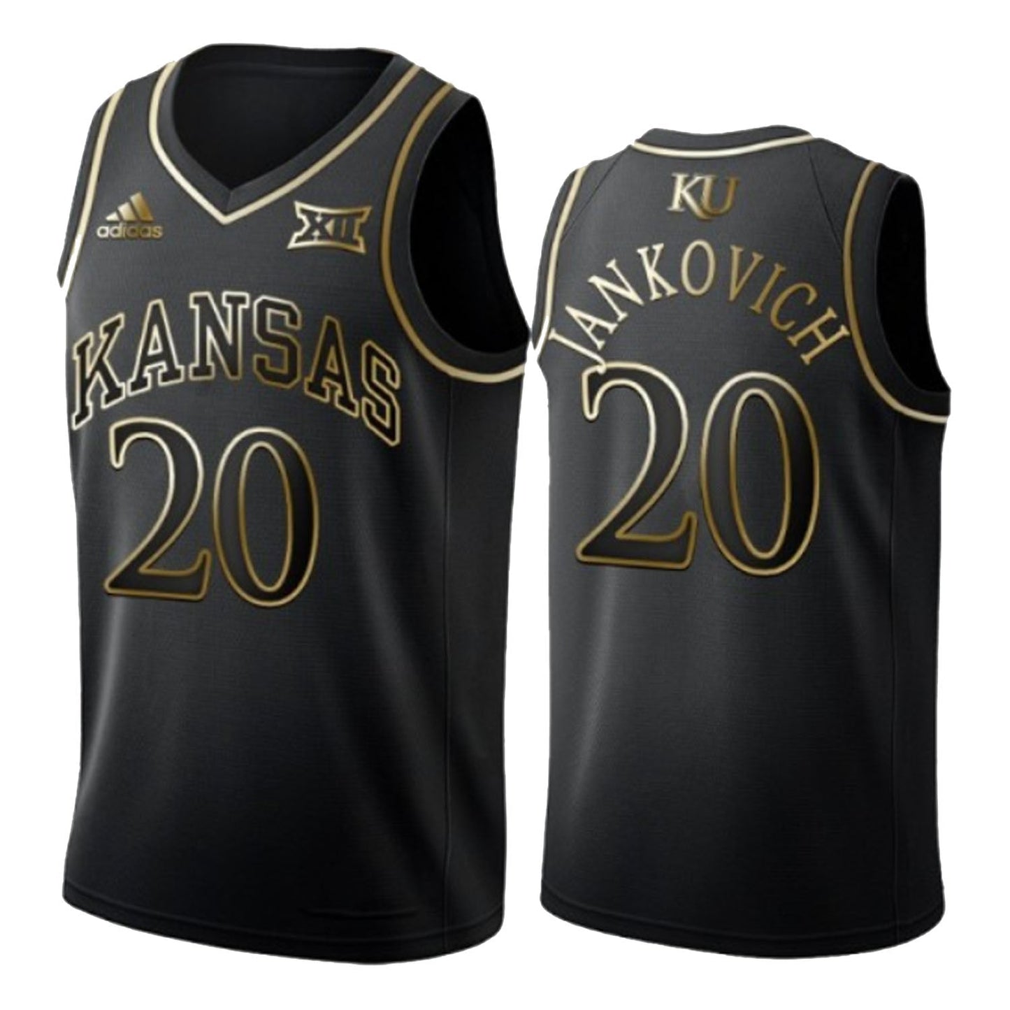 NCAAB Michael Jankovich Kansas Jayhawks 20 Jersey
