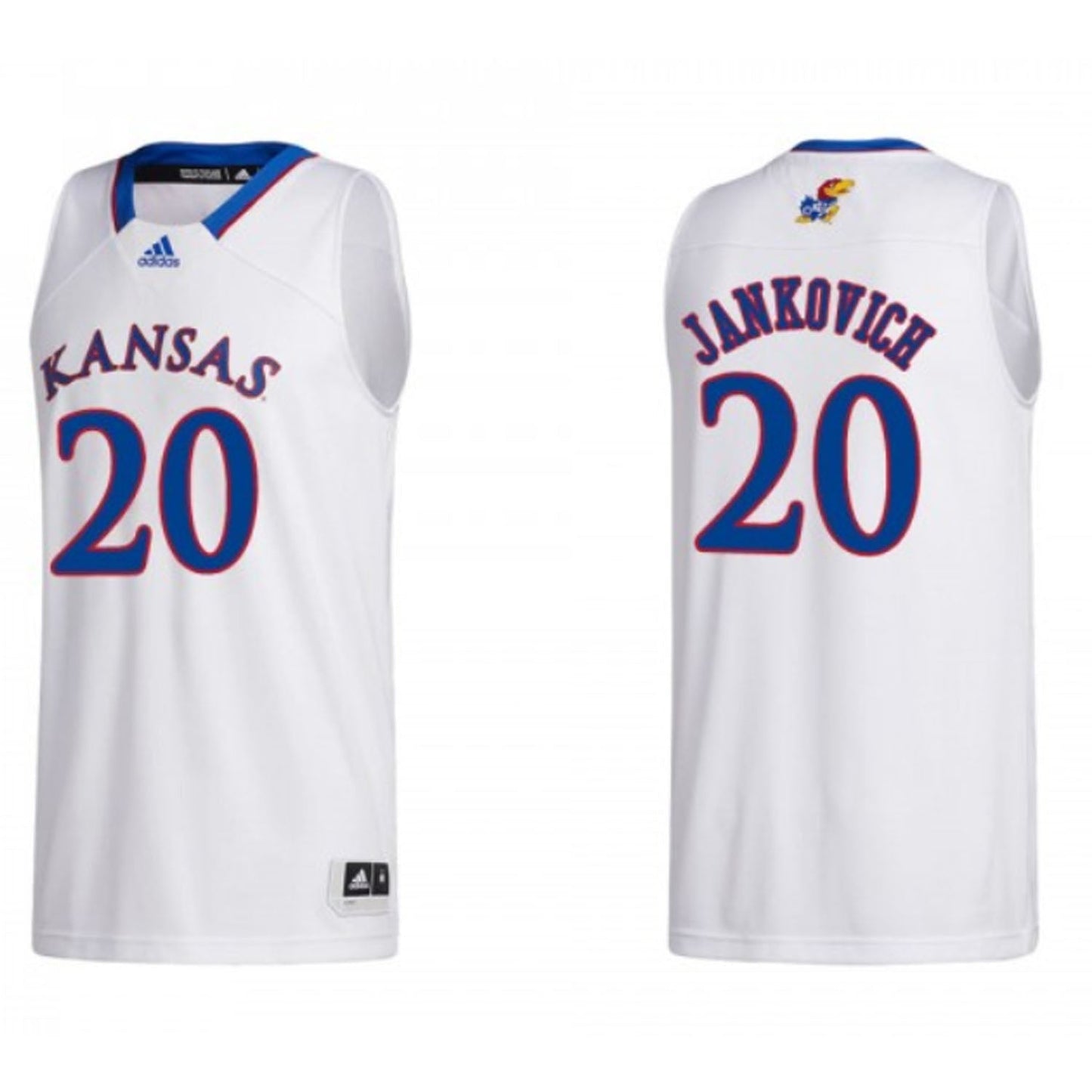 NCAAB Michael Jankovich Kansas Jayhawks 20 Jersey