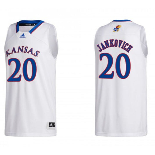 NCAAB Michael Jankovich Kansas Jayhawks 20 Jersey