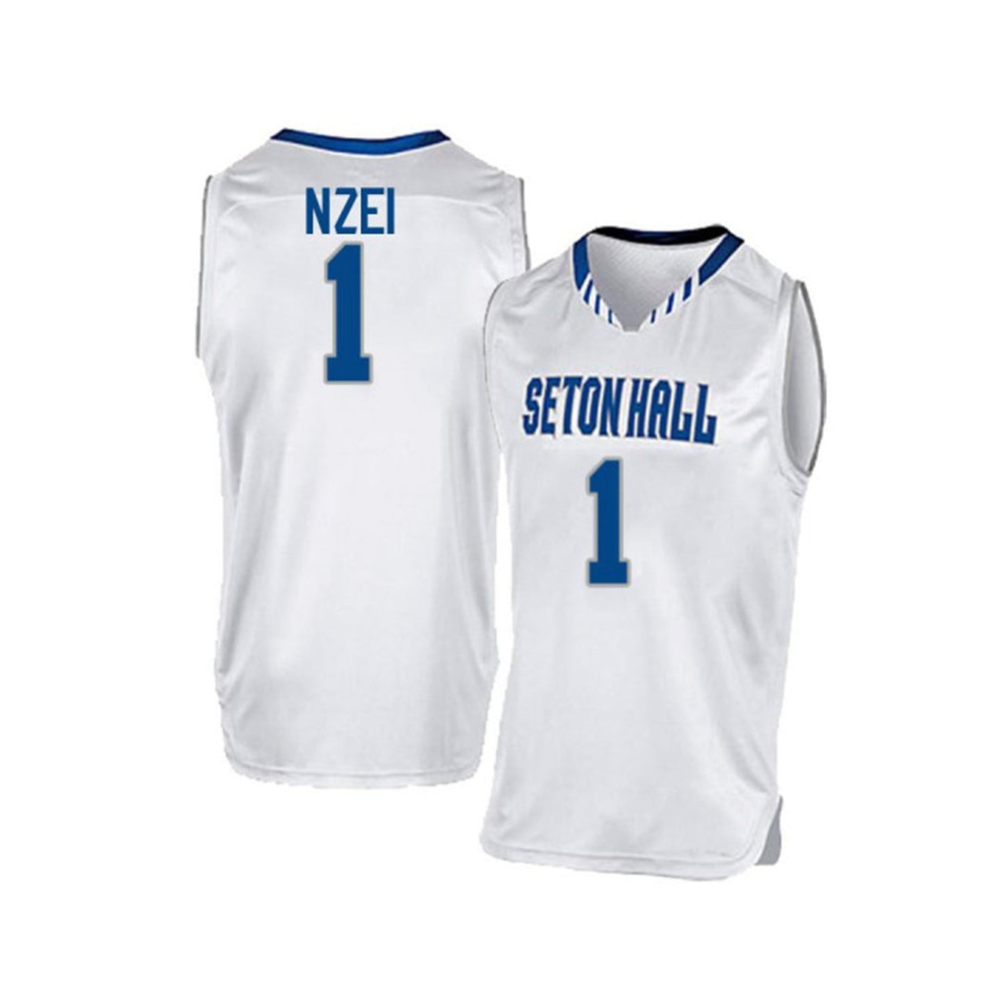 NCAAB Michael Nzei Seton Hall Pirates 1 Jersey