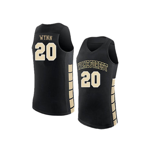 NCAAB Michael Wynn Wake Forest Demon Deacons 20 Jersey