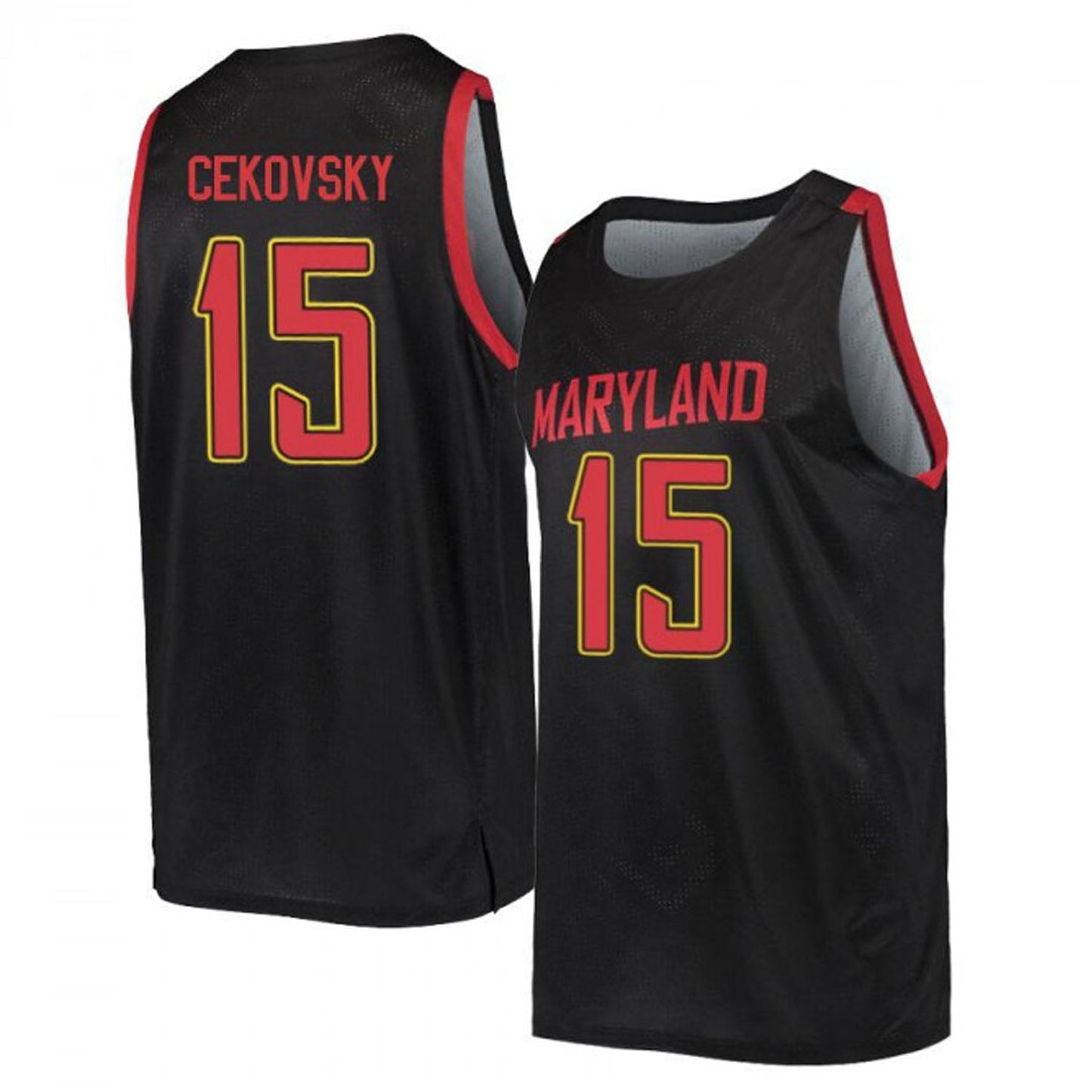 NCAAB Michal Cekovsky Maryland Terrapins 15 Jersey
