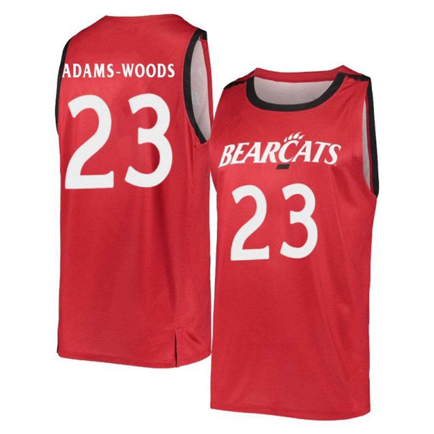 NCAAB Mika Adams-Woods Cincinnati Bearcats 23 Jersey