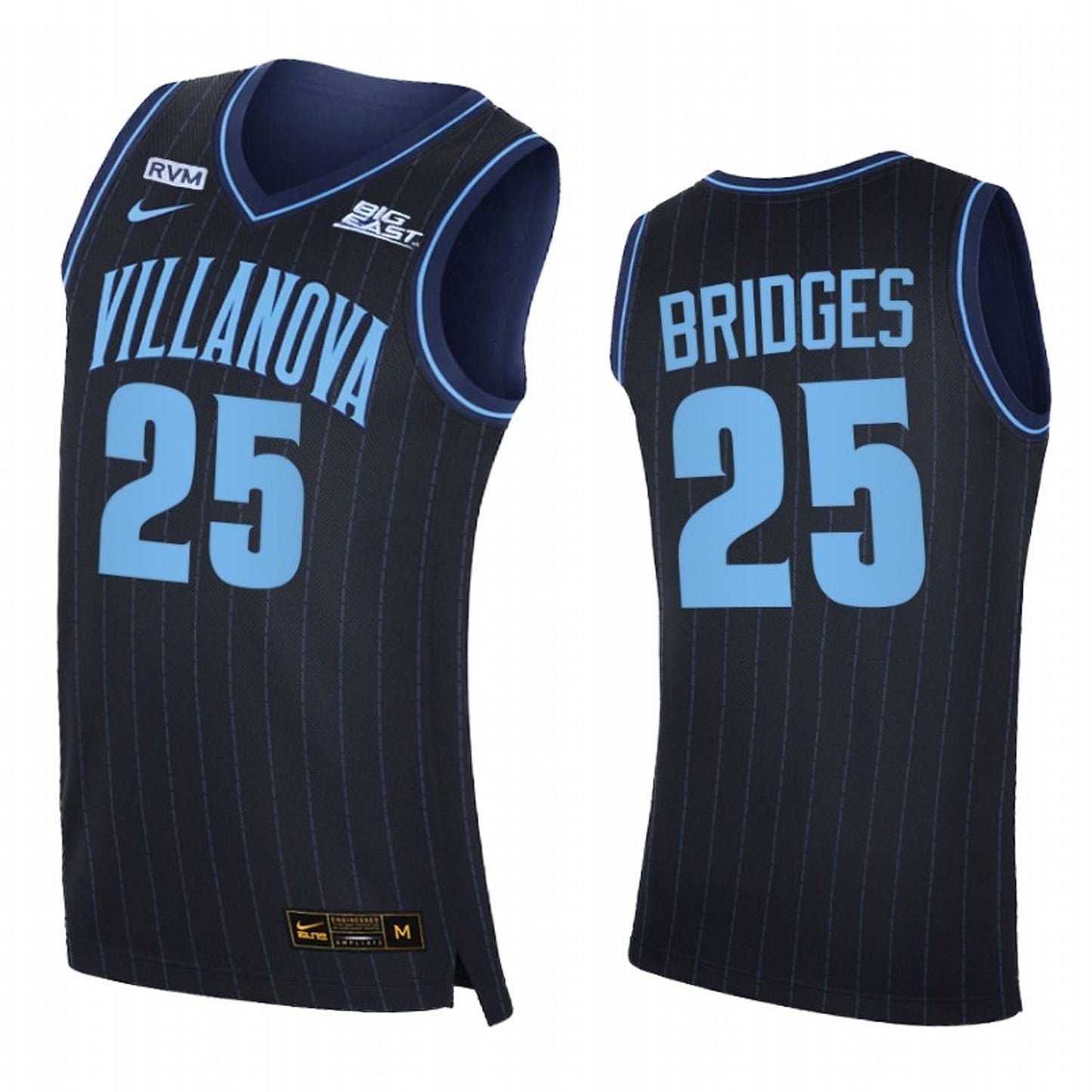 NCAAB Mikal Bridges Villanova Wildcats 25 Jersey