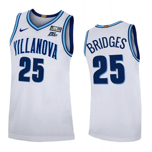 NCAAB Mikal Bridges Villanova Wildcats 25 Jersey