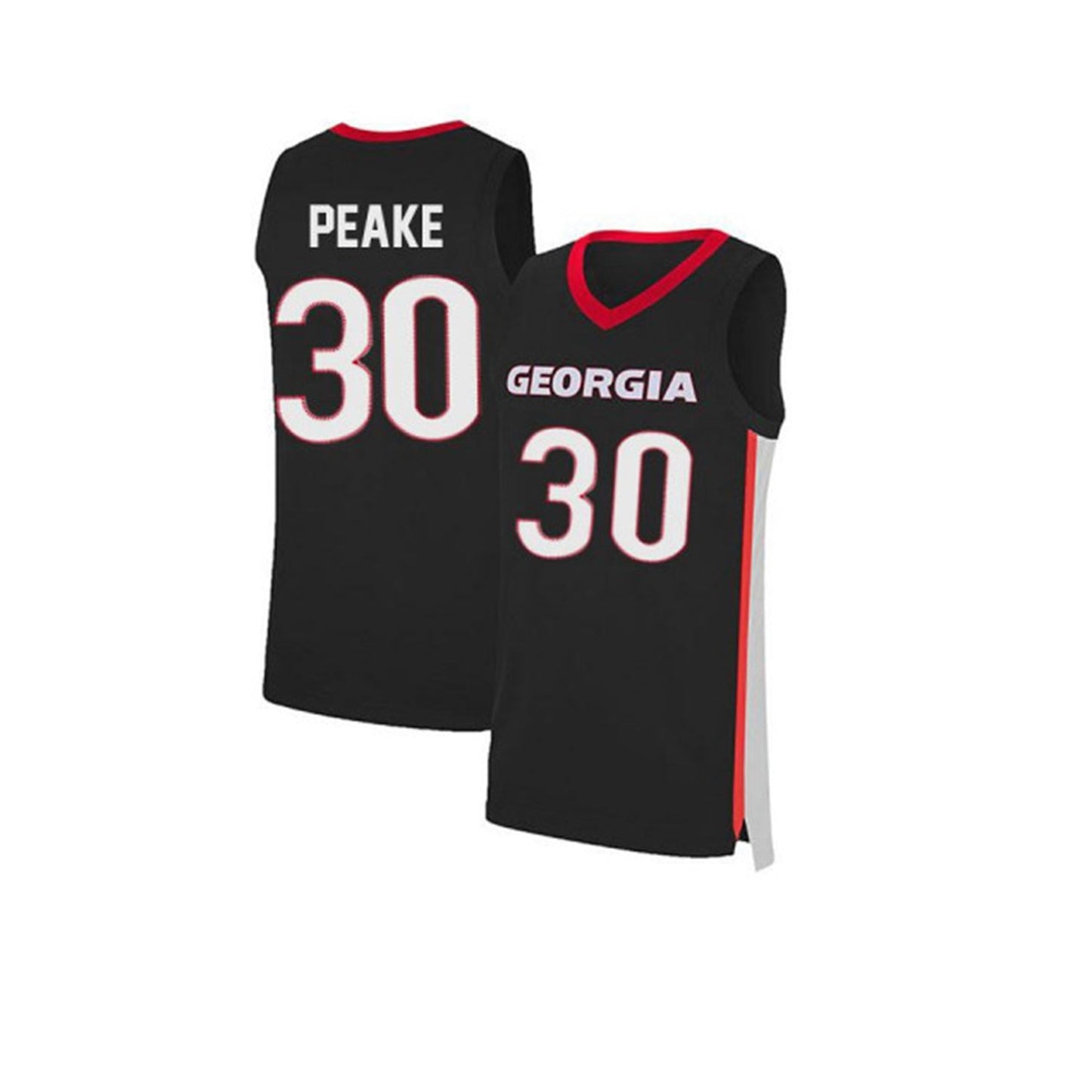 NCAAB Mike Peake Georgia Bulldogs 30 Jersey