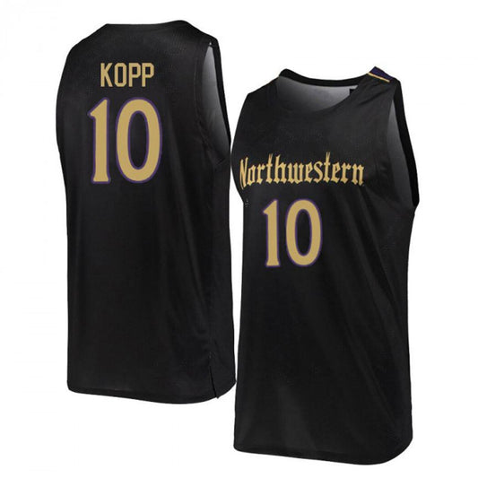 NCAAB Miller Kopp Northwestern Wildcats 10 Jersey
