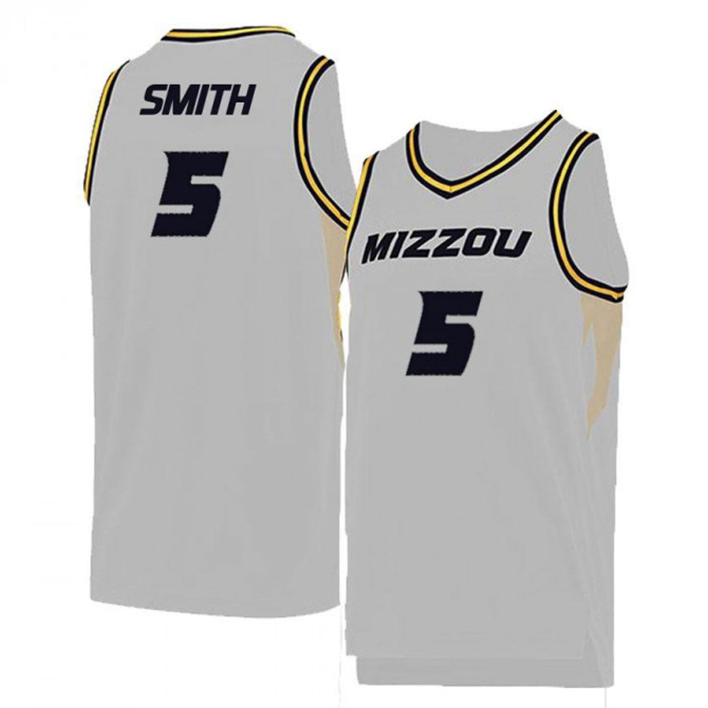 NCAAB Mitchell Smith Missouri Tigers 5 Jersey