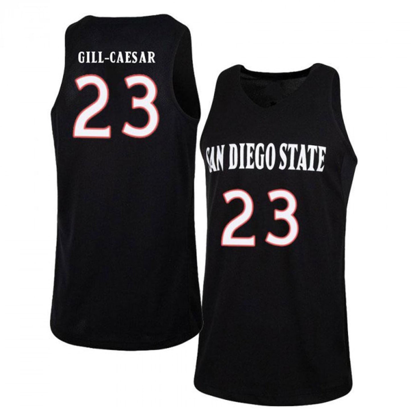 NCAAB Montaque Gill San Diego State Aztecs 23 Jersey