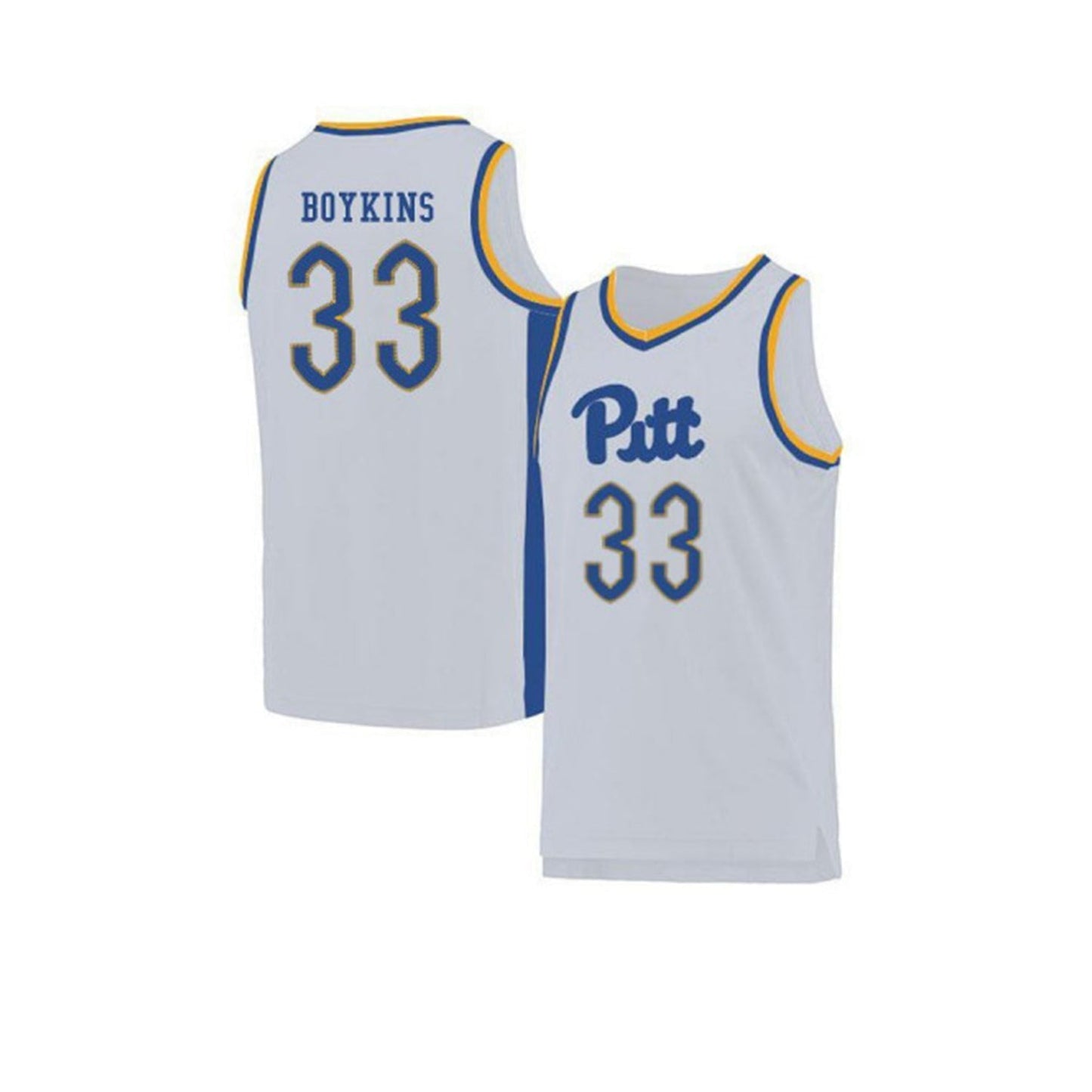NCAAB Monte Boykins Pittsburgh Panthers 33 Jersey