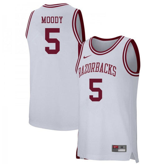 NCAAB Moses Moody Arkansas Razorbacks 5 Jersey