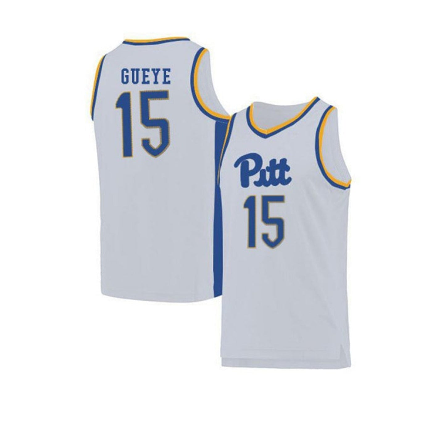 NCAAB Mouhamadou Gueye Pittsburgh Panthers 15 Jersey
