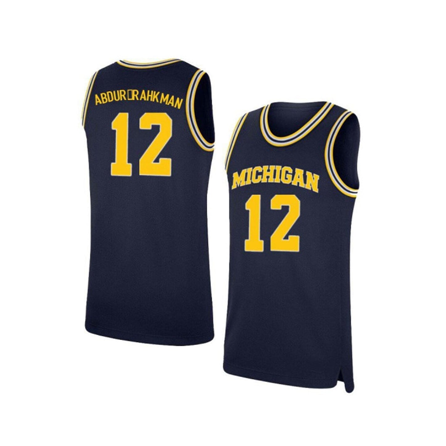 NCAAB Muhammad Ali Abdur Rahkman Michigan Wolverines 12 Jersey