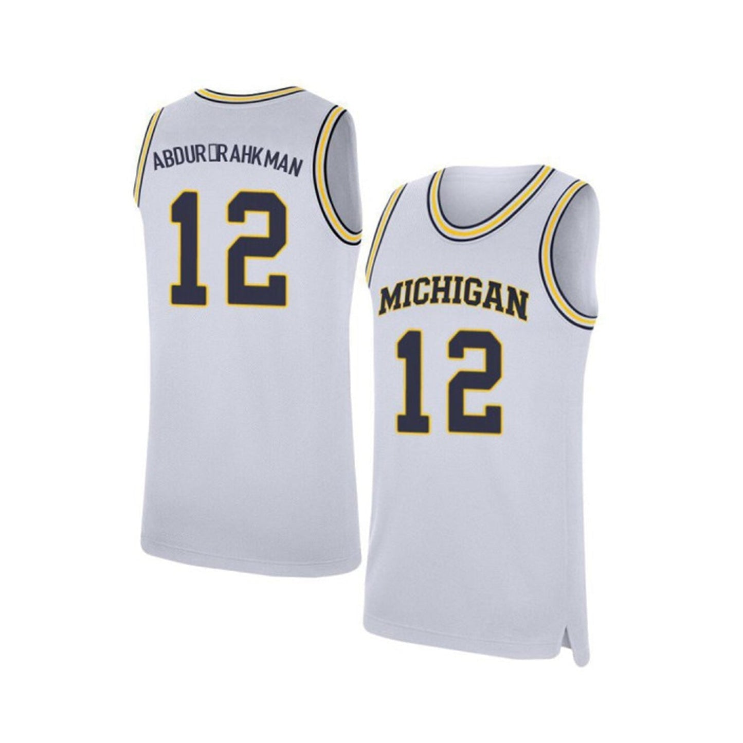 NCAAB Muhammad Ali Abdur Rahkman Michigan Wolverines 12 Jersey