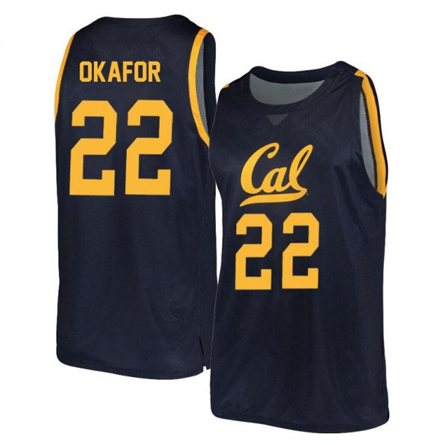 NCAAB ND Okafor California Golden Bears 22 Jersey