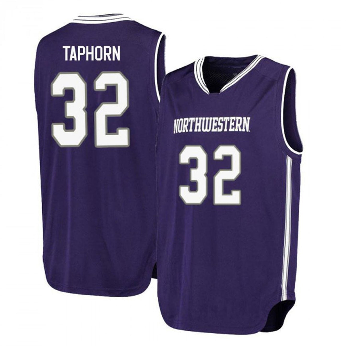 NCAAB Nathan Taphorn Northwestern Wildcats 32 Jersey