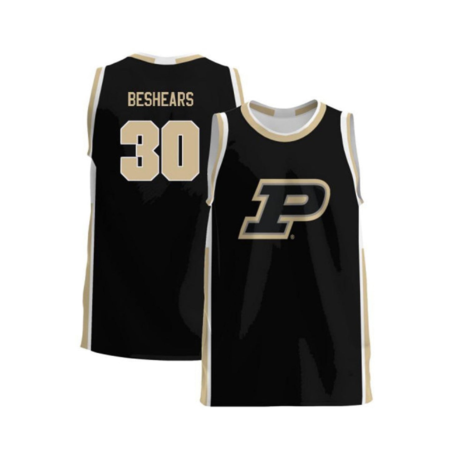 NCAAB Neal Beshears Purdue Boilermakers 30 Jersey
