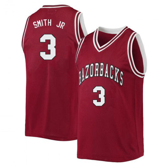 NCAAB Nick Smith Jr Arkansas Razorbacks 3 Jersey
