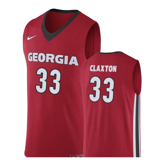 NCAAB Nicolas Claxton Georgia Bulldogs 33 Jersey