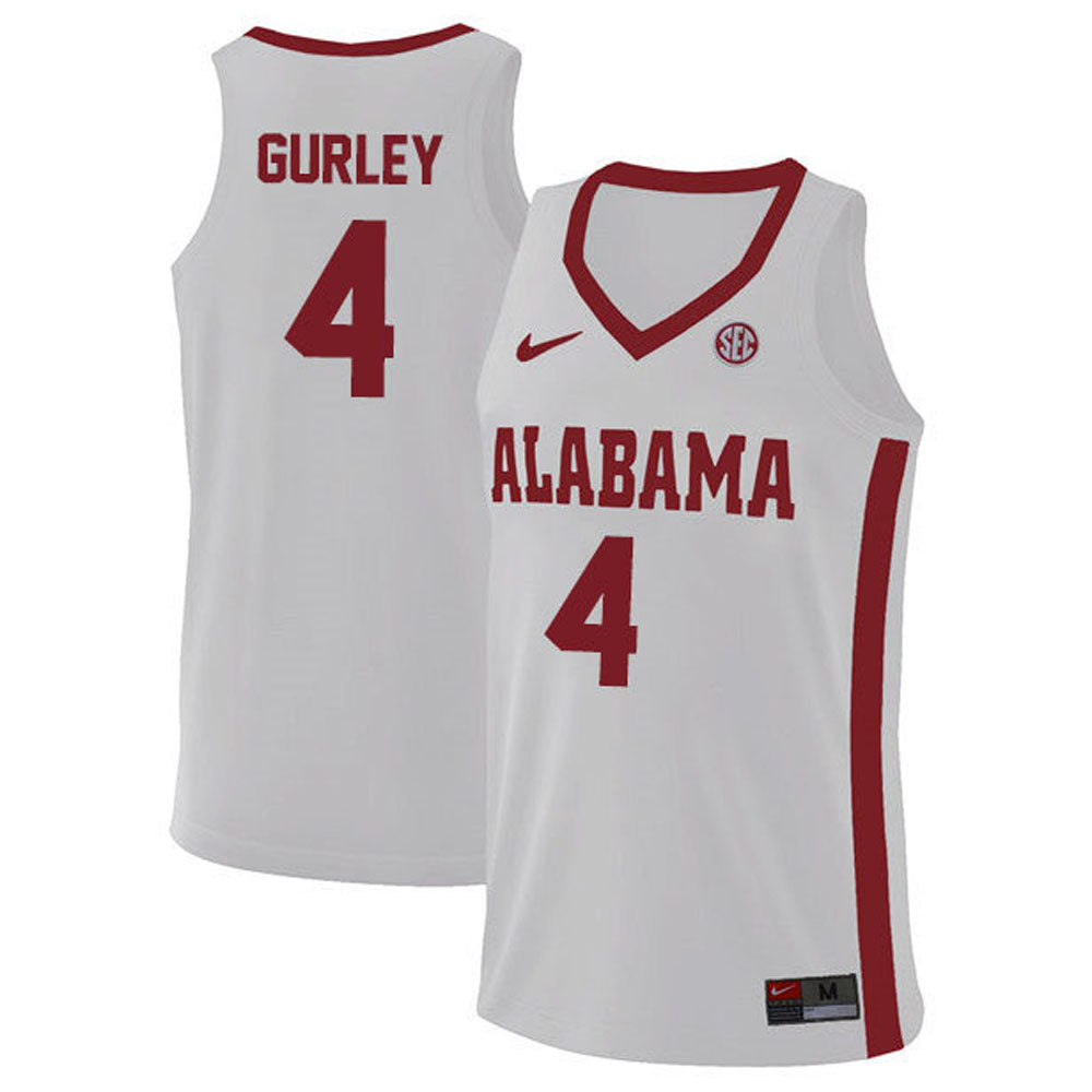 NCAAB Noah Gurley Alabama Crimson Tide 4 Jersey