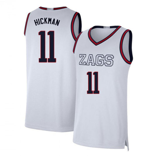 NCAAB Nolan Hickman Gonzaga Bulldogs 11 Jersey
