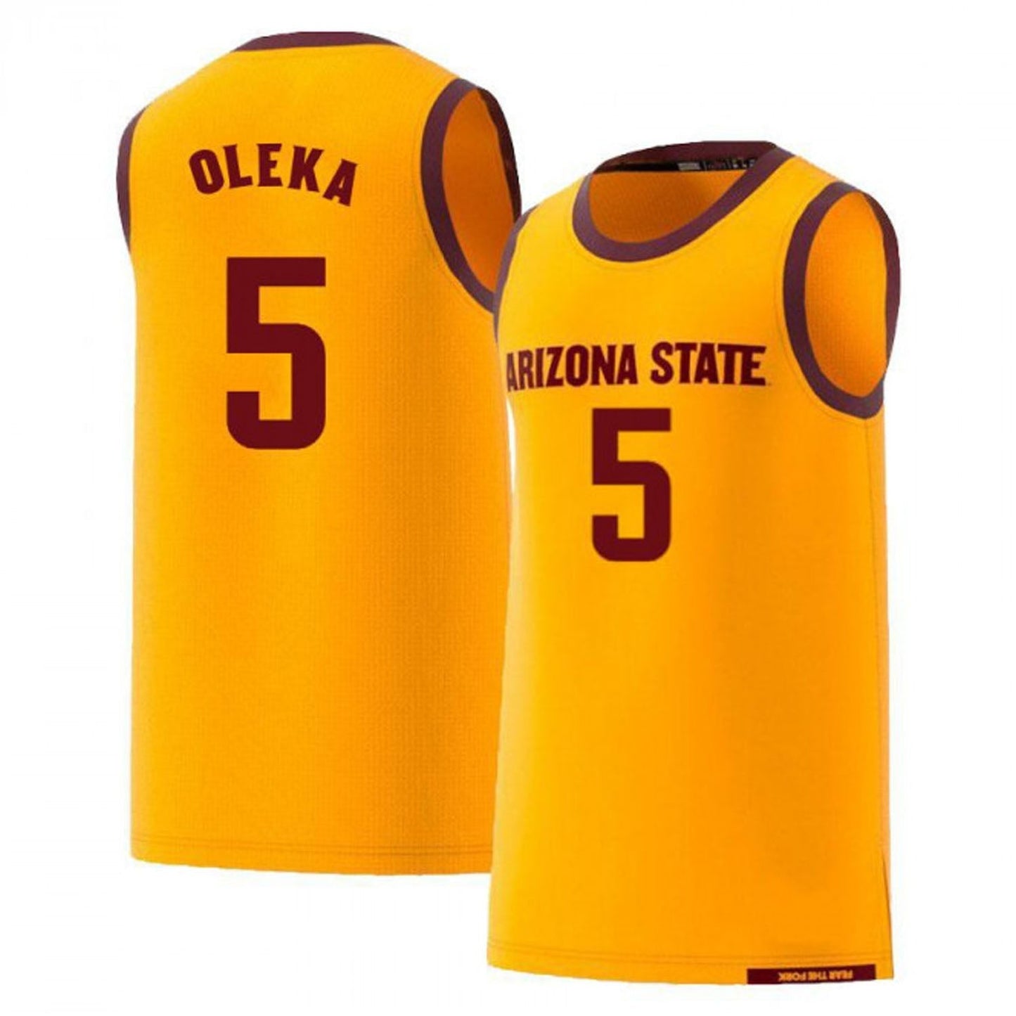 NCAAB Obinna Oleka Arizona State Sun Devils 5 Jersey