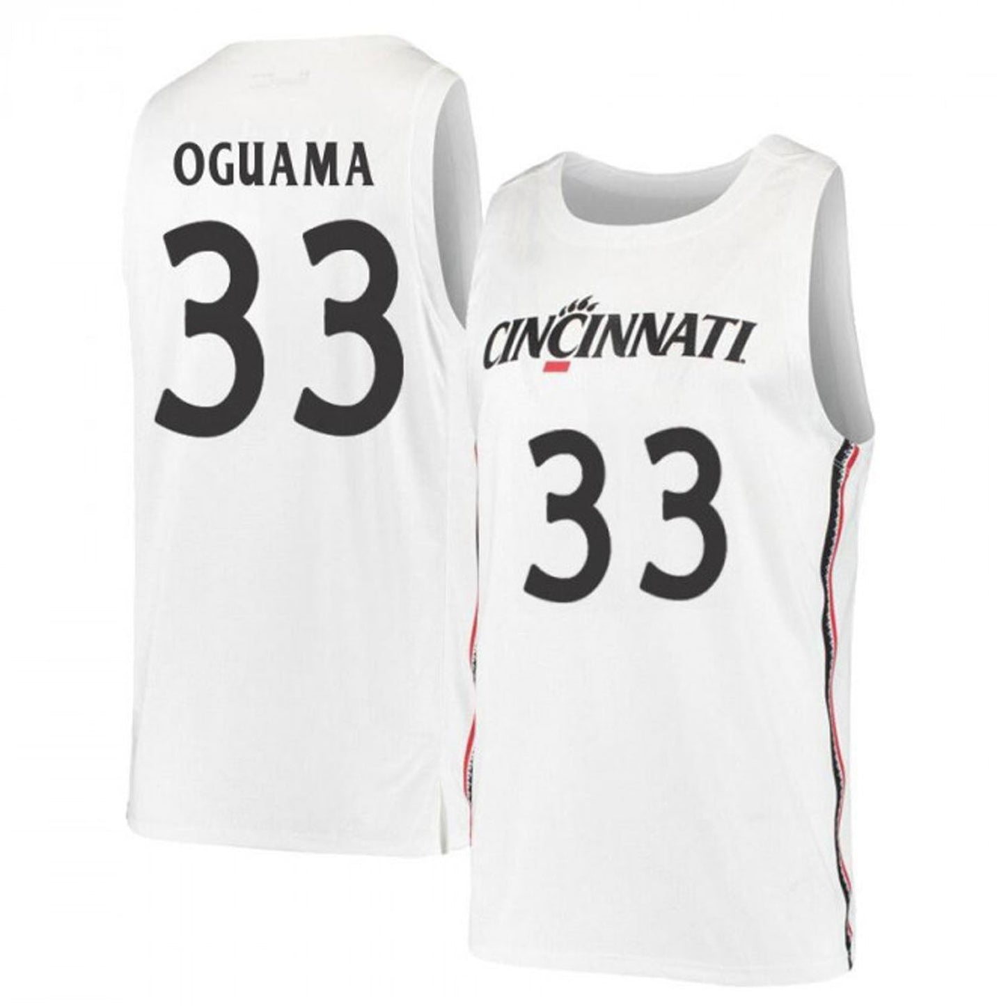 NCAAB Ody Oguama Cincinnati Bearcats 33 Jersey