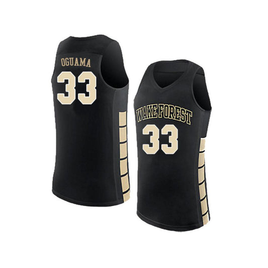 NCAAB Ody Uguama Wake Forest Demon Deacons 33 Jersey