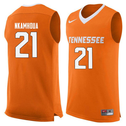 NCAAB Olivier Nkamhoua Tennessee Volunteers 21 Jersey