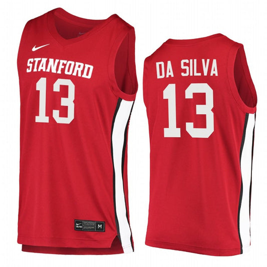 NCAAB Oscar da Silva Stanford Cardinal 13 Jersey