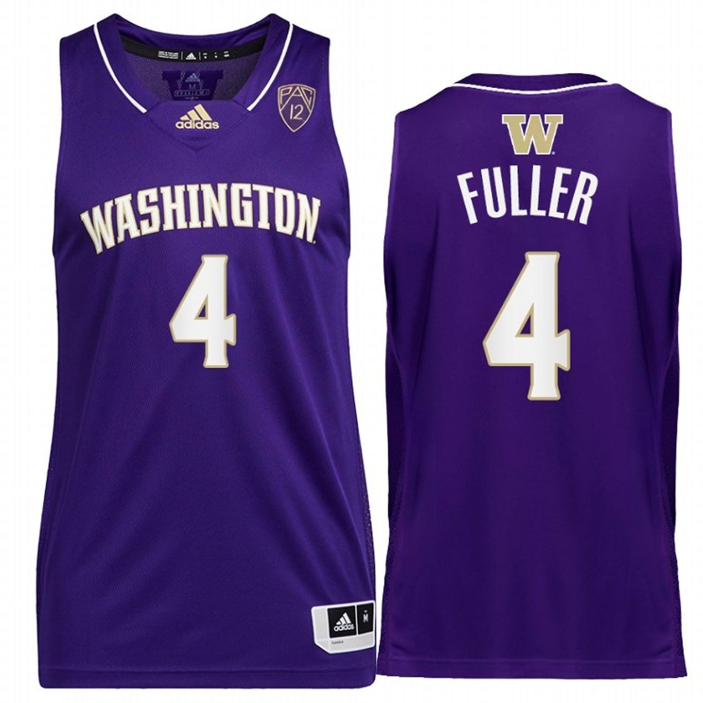 NCAAB PJ Fuller Washington Huskies 4 Jersey