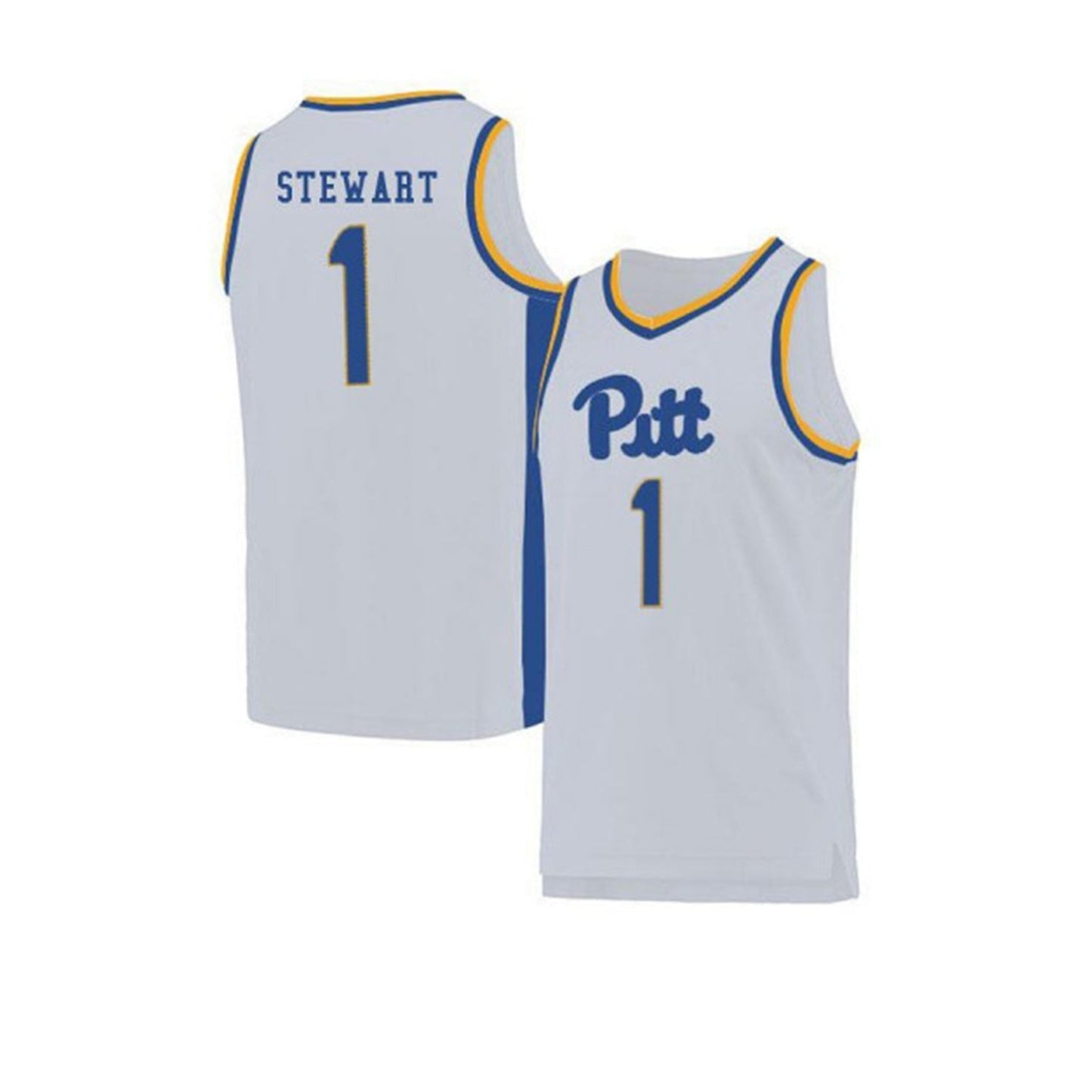 NCAAB Parker Stewart Pittsburgh Panthers 1 Jersey