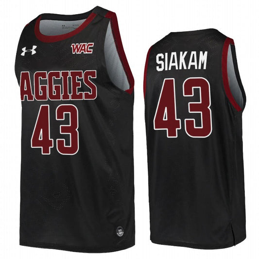 NCAAB Pascal Siakam New Mexico State Aggies 43 Jersey