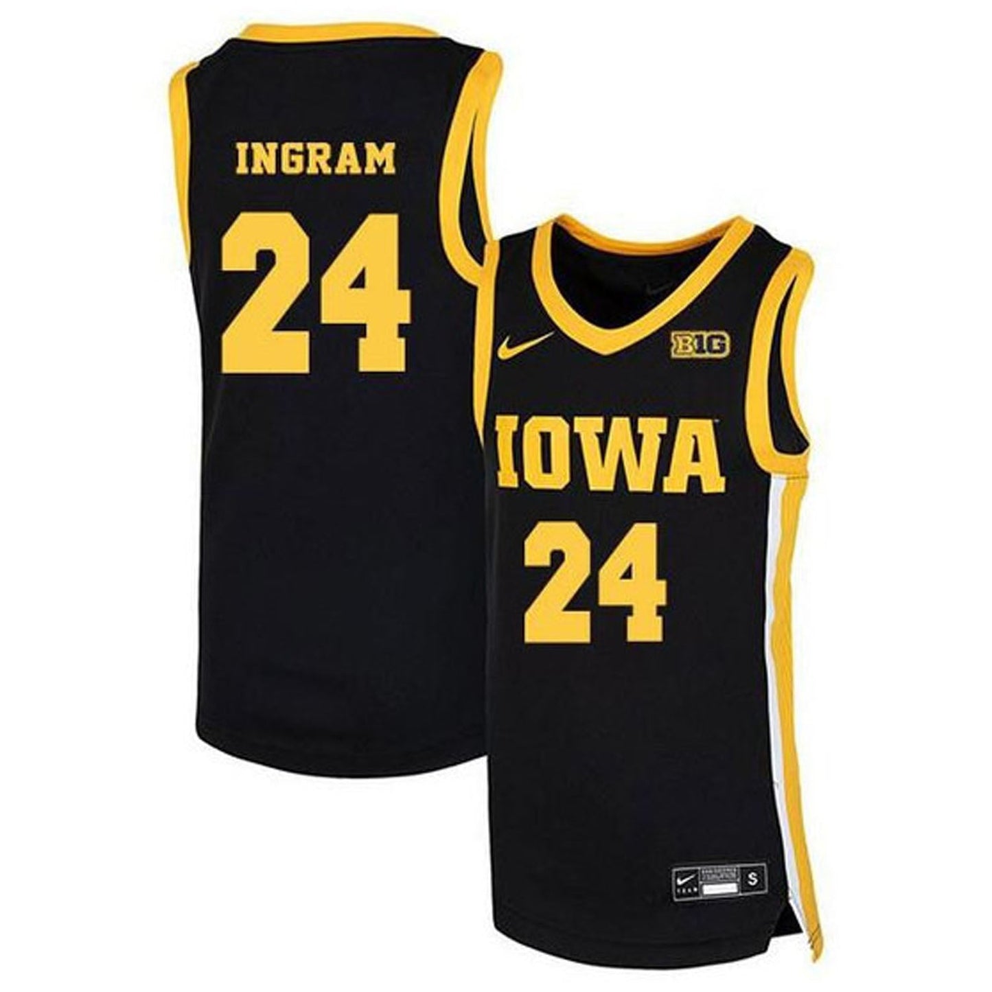 NCAAB Pat Ingram Iowa Hawkeyes 24 Jersey