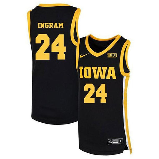 NCAAB Pat Ingram Iowa Hawkeyes 24 Jersey