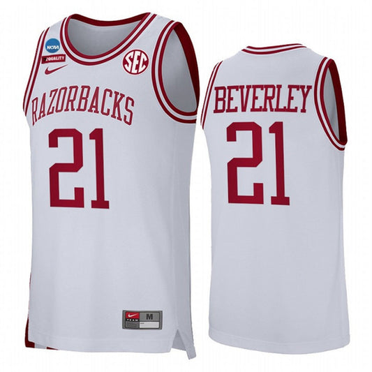 NCAAB Patrick Beverley Arkansas Razorbacks 21 Jersey